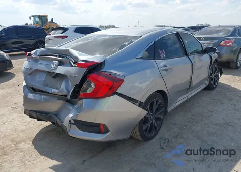 2020 Honda Civic Sport from USA, damaged, VIN 2HGFC2F81LH568088